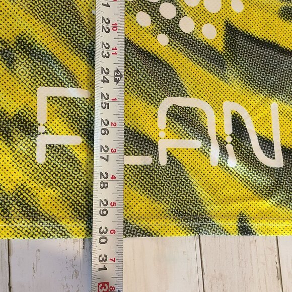 Flan Labs Cellar Soccer Jersey Mens XL Green Geo  Long Sleeve Blokecore NEW - Picture 6 of 8